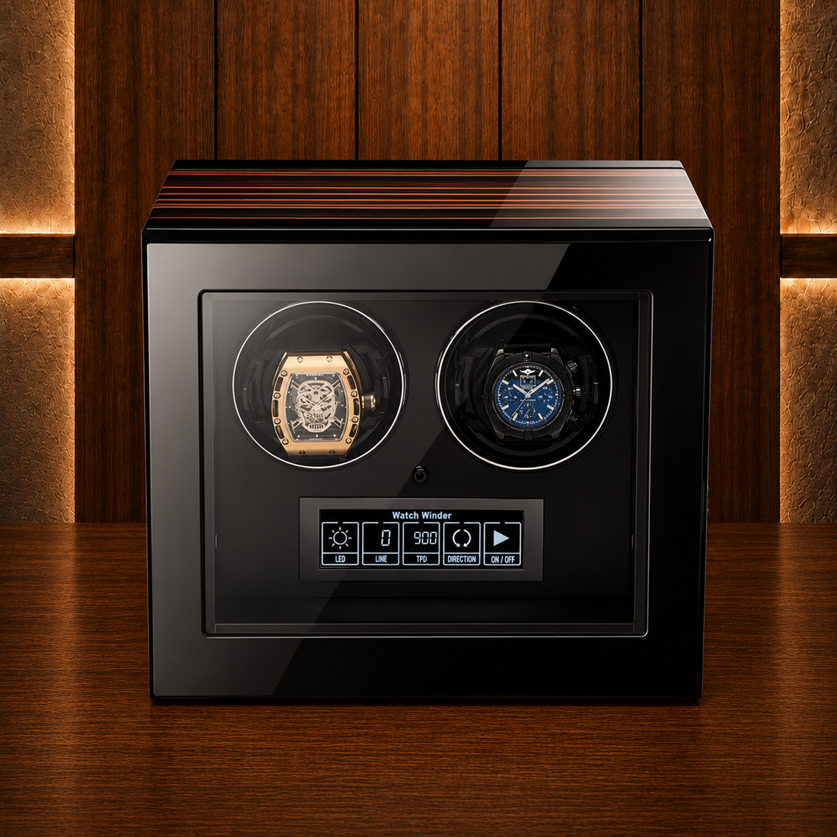 Remontoir automatique pour 2 montres