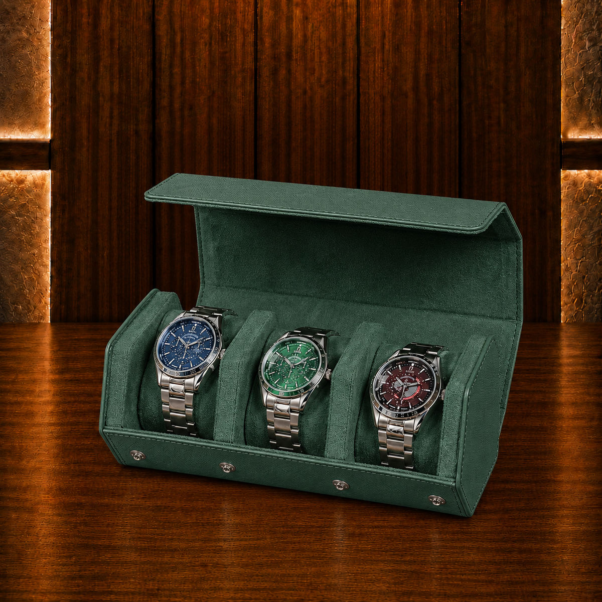 Boîte à montres 3 montres