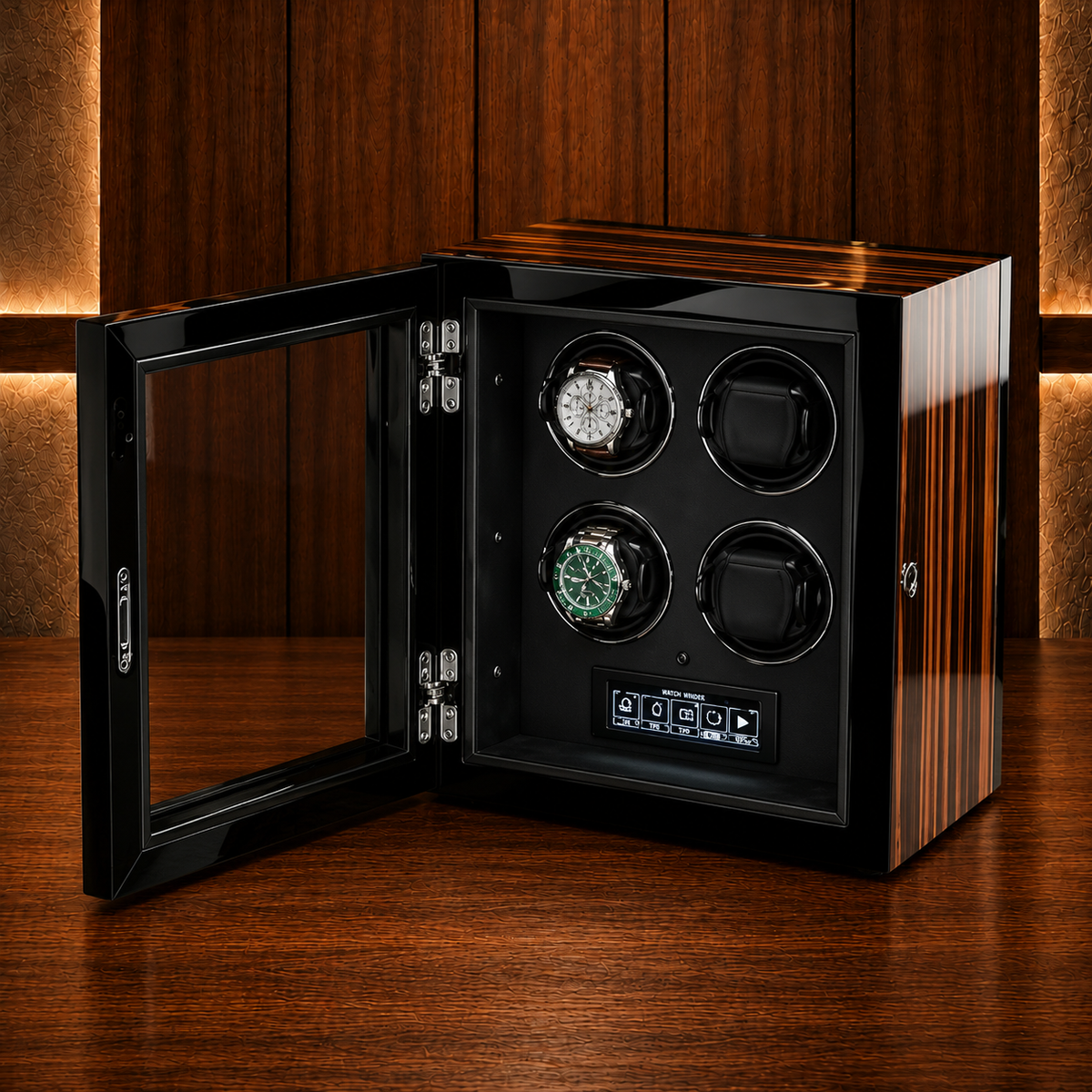 Remontoir automatique pour 4 montres