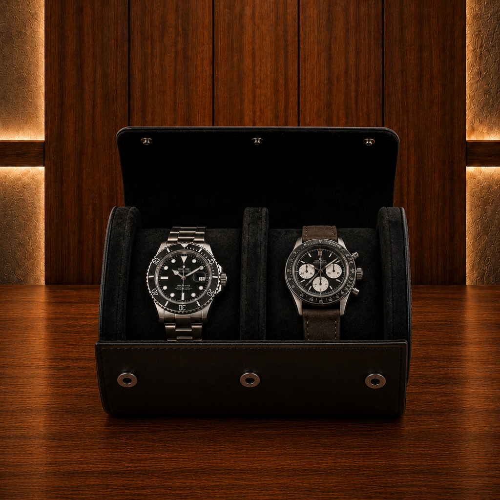 Étui à montres 2 montres