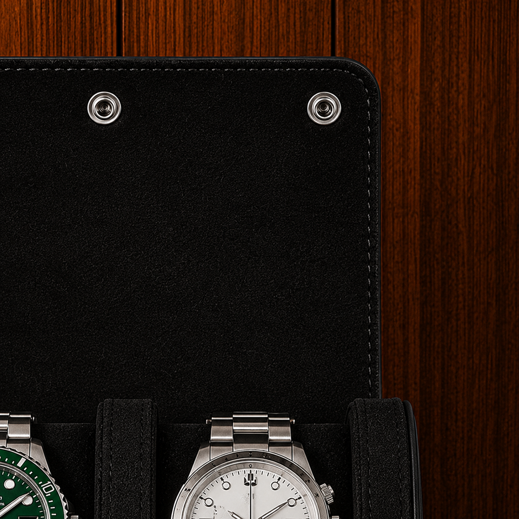 Étui à montres noir 3 montres