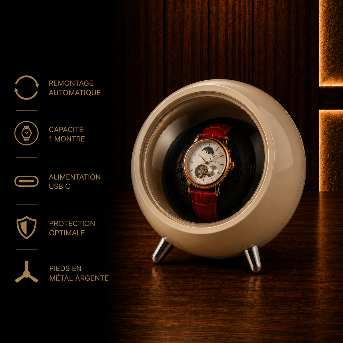 Remontoir automatique pour une montre