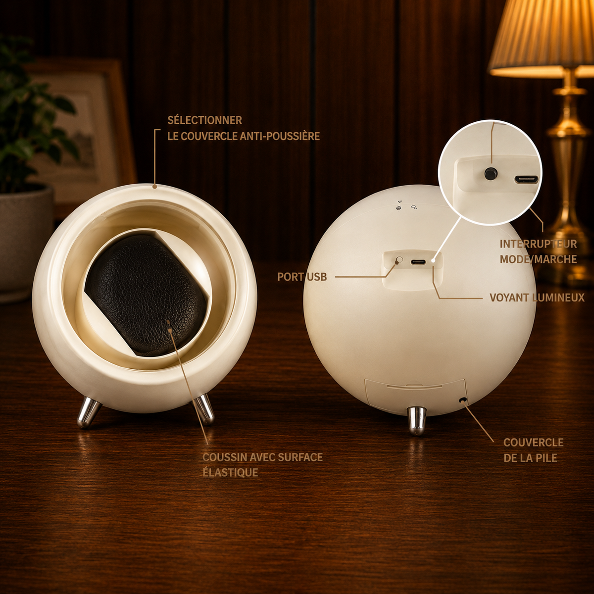 Remontoir automatique pour une montre