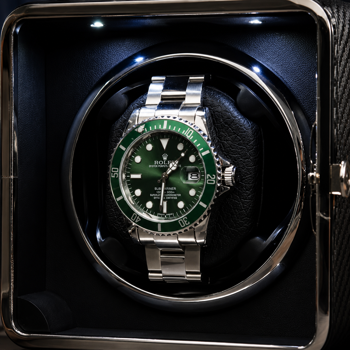 Remontoir montre automatique LED