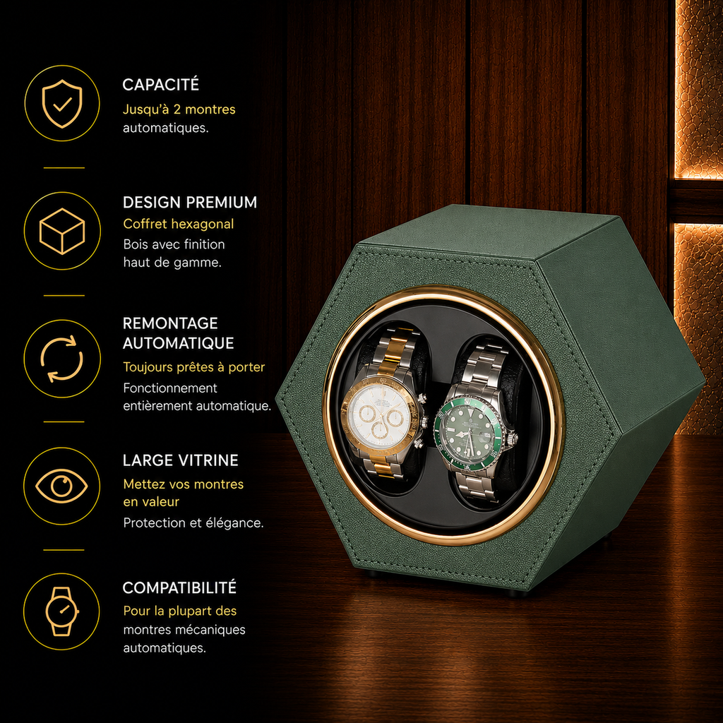 Remontoir montre automatique duo