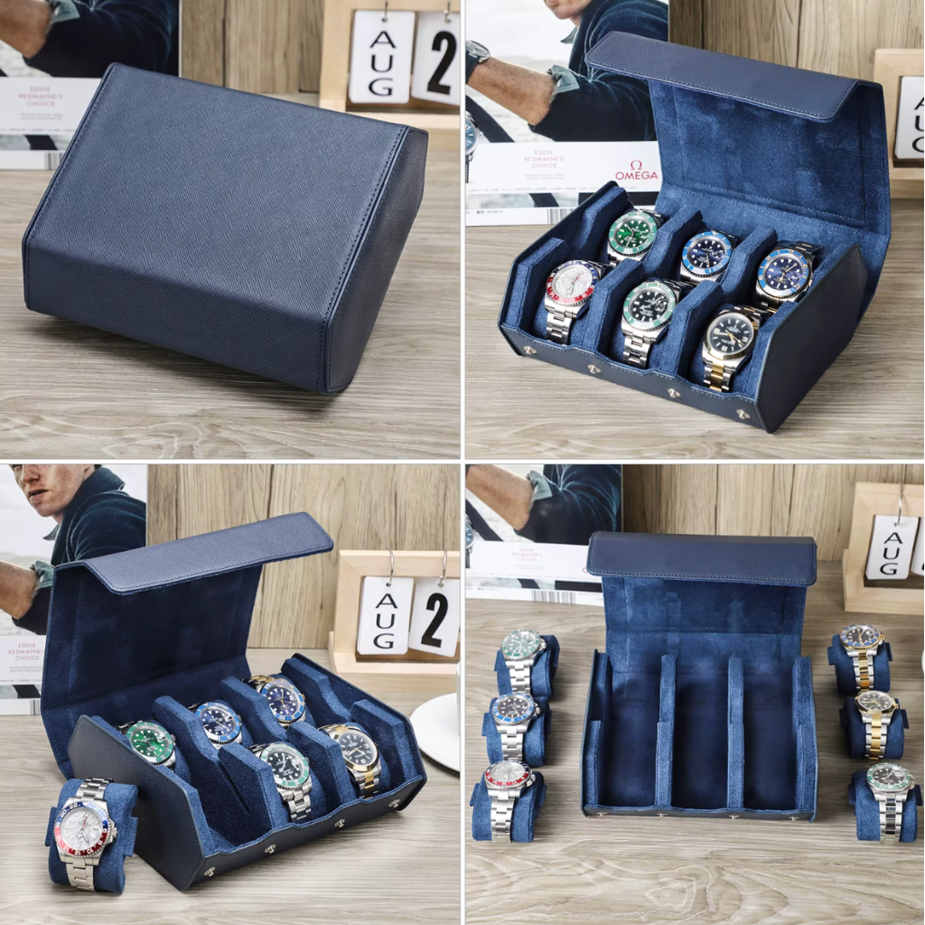 Boîte à montres homme 6 emplacements