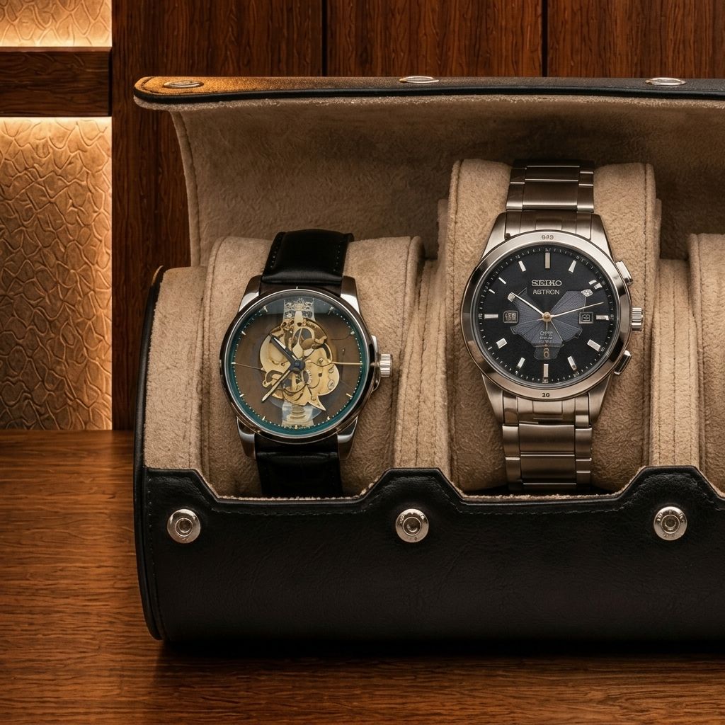 Étui à montres 4 montres