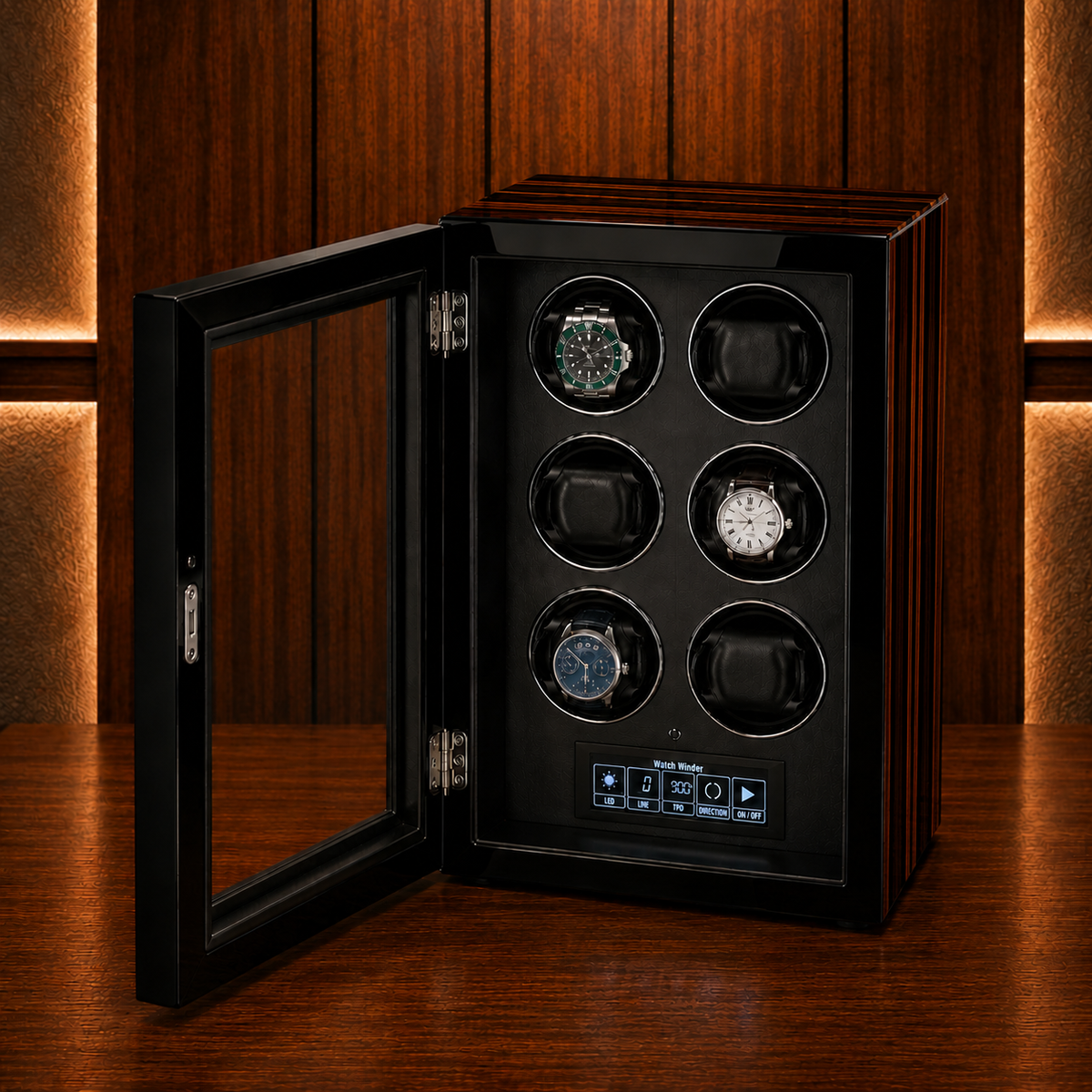 Remontoir automatique pour 6 montres