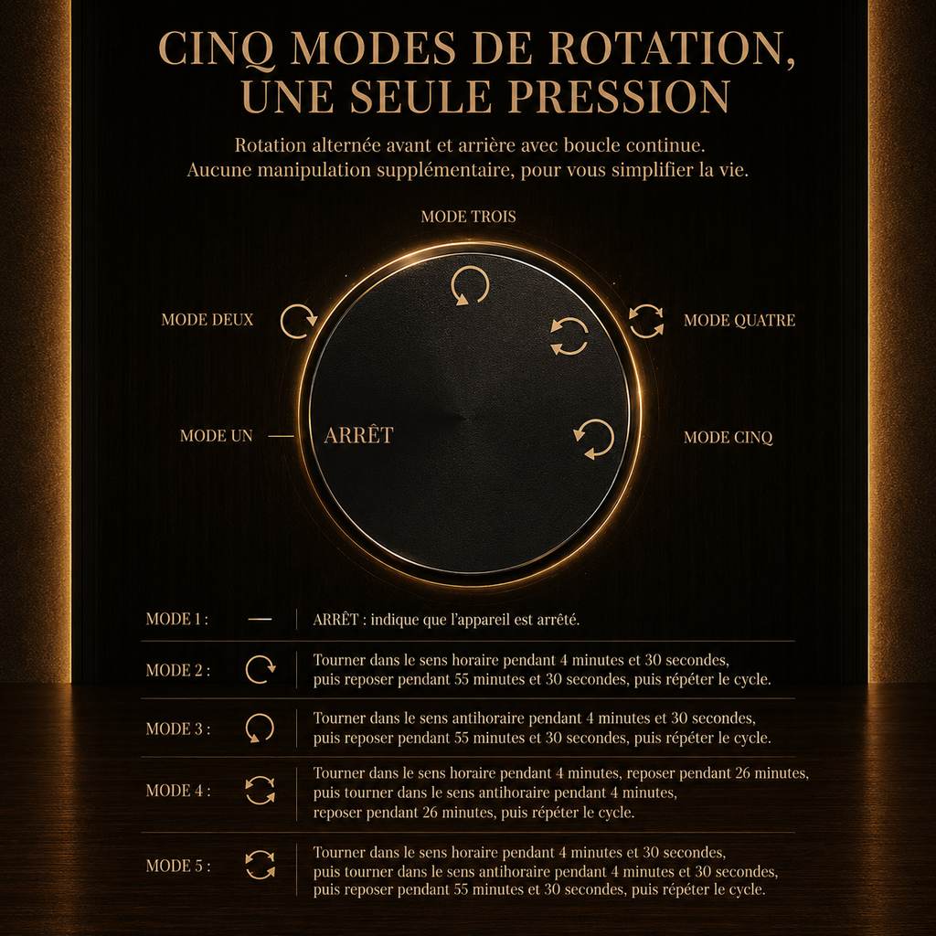 Remontoir montre automatique 2 places