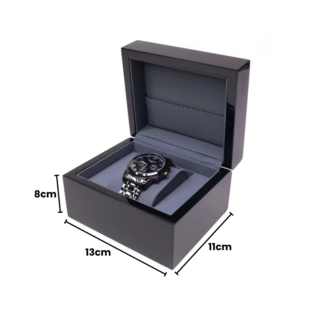 Boîte à montre une montre taille