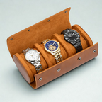 étui pour montre marron 3 montres
