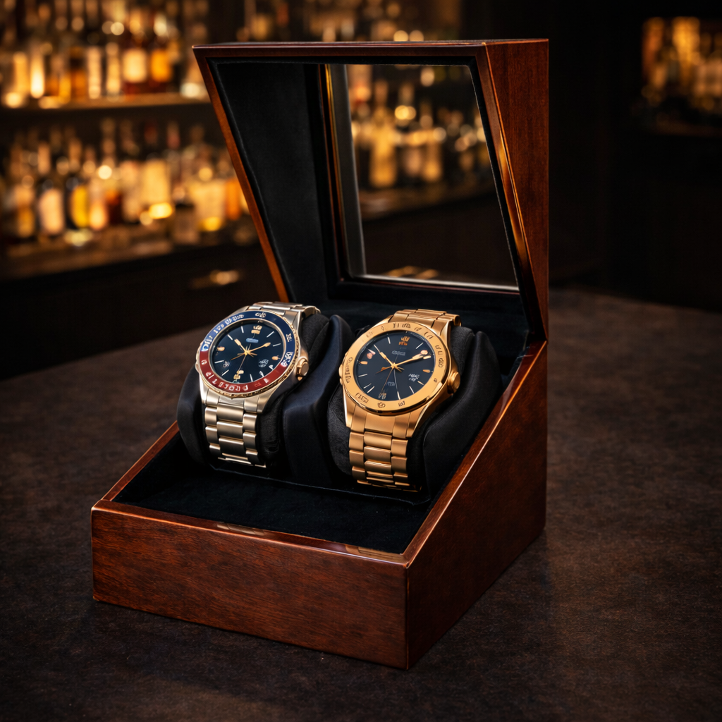 Remontoir montre homme